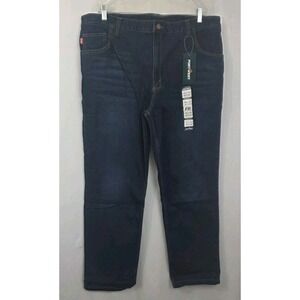NWT Portwest FR Stretch Denim Jeans 42X32 Indigo Blue Retail $100.59